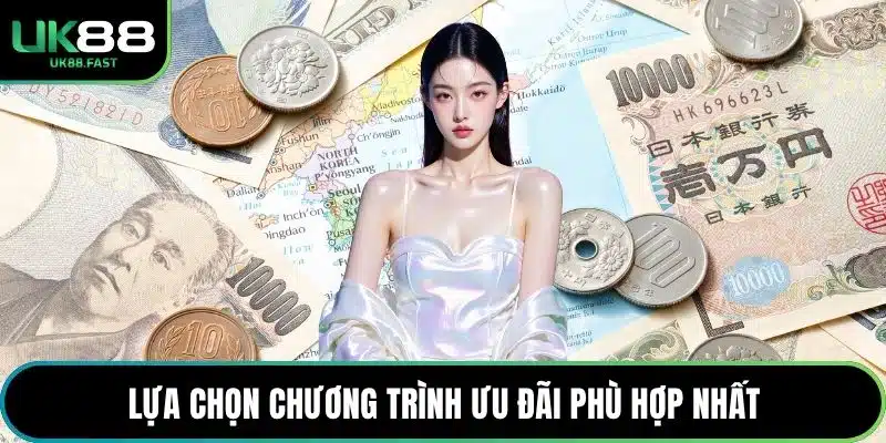 Lựa chọn chương trình ưu đãi phù hợp nhất